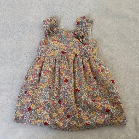 Heart Cut Out Baby Dress Multi - Picture 1 of 4